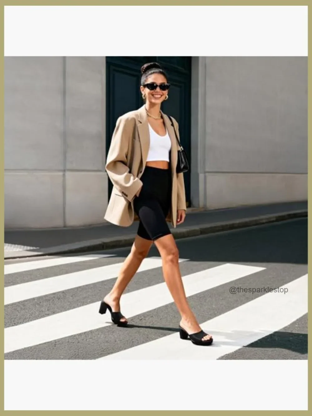 Platform Block Heel Mule Sandals, Square Toe Ankle Strap Slip On Comfortable
